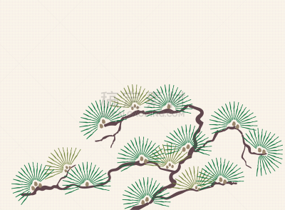 传统,松树,背景,绘画插图,日本,矢量,式样,和服,纺织品,复古风格