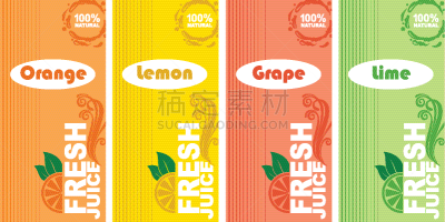 清新,果汁,标签,饮料,食品,植物,水果,商品,分离着色,有机食品