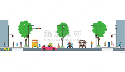 交通,行人,风景,路,手,老年男人,巴士,商务,城市生活,健康保健