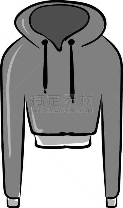 灰色,连帽运动外套,白色背景,裤子,汗衫,现代,夏天,户外,时尚,分离着色