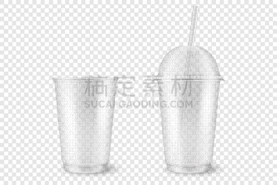 realistic 3d empty clear plastic opened