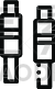 轮廓,矢量,绘画插图,图标,板球桩,t恤,符号,运动,概念,杯