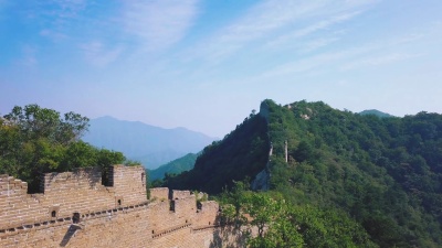 中国长城鸟瞰