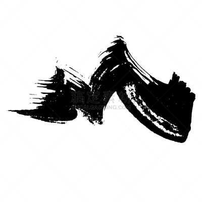 波浪,笔触,干的,墨水,现代,涂料,粗糙的,喷溅,绘制