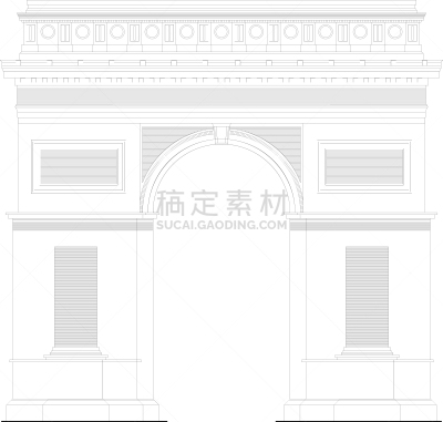 法国,亚历山大圆柱,巴黎,拱门,凯旋门,欧洲,名声,建筑外部,外立面,图像