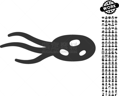 男人,微生物,计算机图标,不卫生的,图像,吸血动物,设计元素,矢量,奖励,愤怒