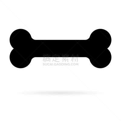 动物,绘画插图,狗,矢量,符号,图标,白色背景,分离着色,动物骨,计划书