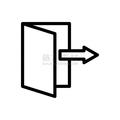 出口标志,轮廓,专门技术,符号,图像,建筑物门,细的,现代,无人,品牌名称