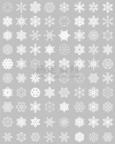 雪花,白色,冬天,干燥食品,图像,霜,雪,布置,装饰
