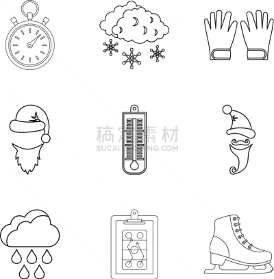 时尚,轮廓,计算机图标,热,家庭,霜,天气,雪,布置,爱
