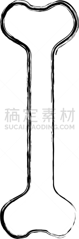 分离着色,图标,动物骨,宠物,创造力,晚餐,概念,食品,剪影