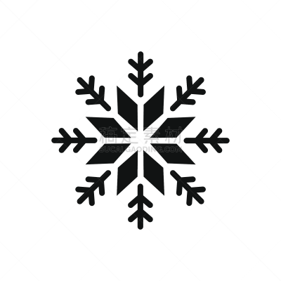 雪,矢量,雪花,图标,可爱的,传统,华丽的,几何形状,环境