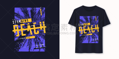 佛罗里达,矢量,海滩,字体,式样,图案t恤,高雅,城市生活,运动,纺织品