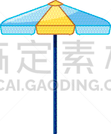 海滩遮阳伞,白色背景,分离着色,白色,创造力,图像,赛会场所,马戏团,休闲