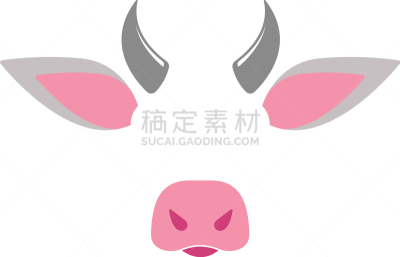 动物,母牛,性格,四元素,人的脸部,动物耳朵,可爱的,面具,狗,布置