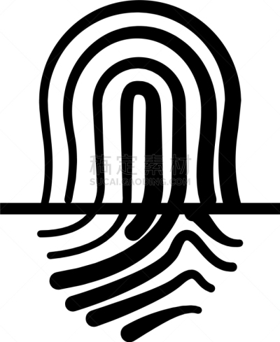 指纹,安全,图标,人,拇指指纹,身份,个性,安全的,技术