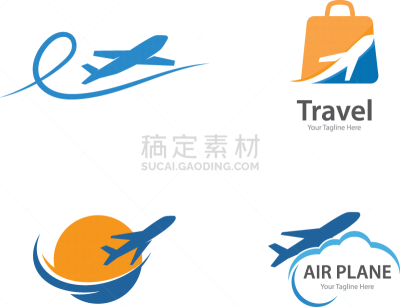plane travel logo