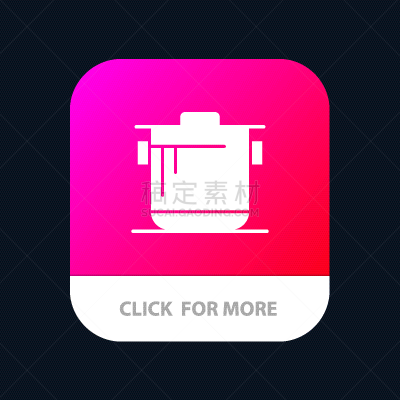 炊具,厨房,图标,稻,移动应用程序,可爱的,热,食品,烹调,设计