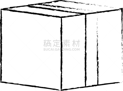 纸箱,白色,海上运输,符号,纸盒,邮件,矢量,递送,运输,绘制