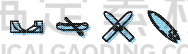 set line ski and sticks skate park rafting boat