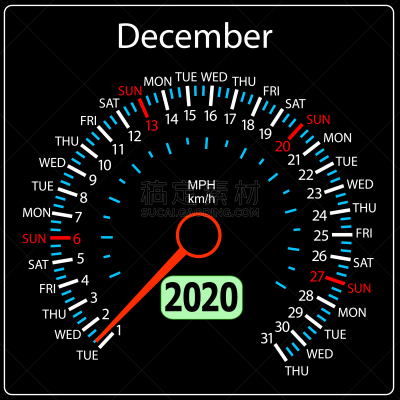 2020,汽车,速度计,日历,十二月,周末活动,商务,进出港显示牌,十月,弯曲