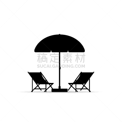 沙滩椅,遮阳伞,自然,热带气候,图像,海洋,椅子,艺术,度假,设计