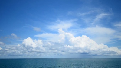 暴风雨在海上安达曼