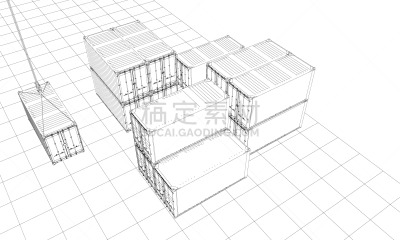 货物集装箱,电缆,建筑结构,轮廓,海上运输,图像,货运,工业,运输