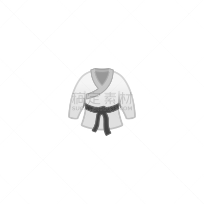 柔道,绘画插图,制服,计算机图标,矢量,表情符号,分离着色,队服,传统,空手道