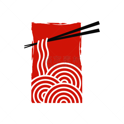 red rectangle noodle logo