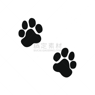 黑色,动物,爪印,线图标,动物足,宠物,脚印,乌克兰,计算机图标,图像