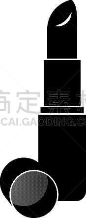 唇膏,分离着色,魅力,闪亮的,清漆,高雅,润唇膜,图像,剪影,闪亮