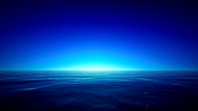 夜晚的热带海洋
