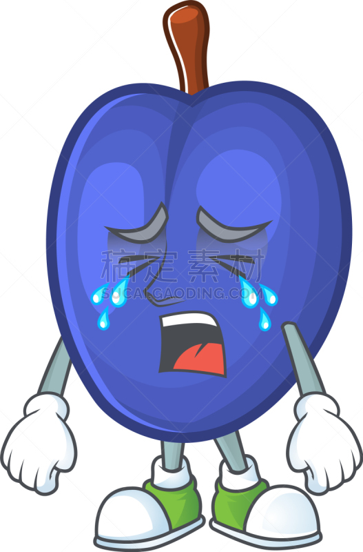 清新,吉祥物,性格,可爱的,食品,维生素,熟的,成分,甜点心,哭