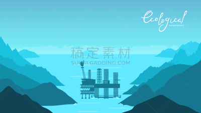 海洋,天然气,地形,钻探设备,石油工业,夜晚,自然,曙暮光,黄昏,技术