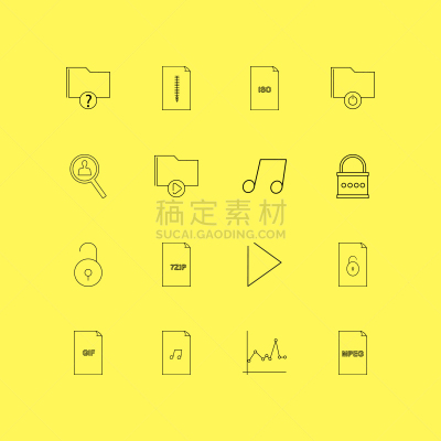 轮廓,直的,活页夹,图标集,视频压缩标准,未知的事物,图像,GIF动图,图表,矢量