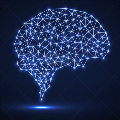 抽象,斑点,脑部,人,形状,几何形状,圆形,半球体,铁丝网,发光