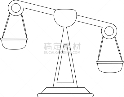 平衡,图标,分离着色,商务,职权,法官