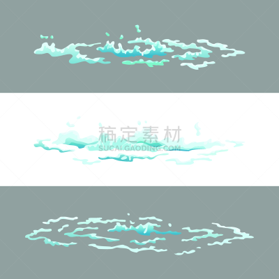 水滴,仙女,边框,卡通,水,闪光灯照明,透明,波形,背景聚焦,录像机