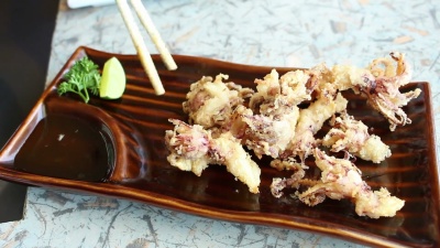 炸鱿鱼即食
