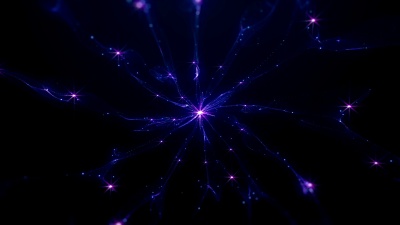 太空中的抽象之星