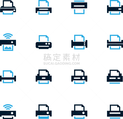 打印单据,计算机图标,商务,计算机,打印机,技术,现代,设备用品,蜘蛛网,布置
