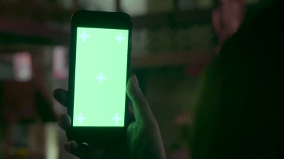 绿屏上的春节