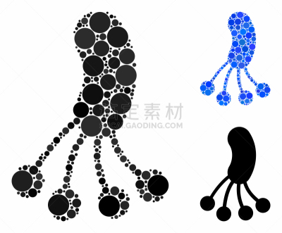 圆形,细菌,计算机图标,生物学,球体,多样,吸血动物,构图,愤怒