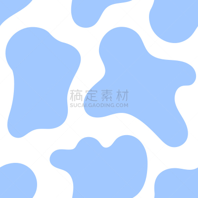 大麦町,矢量,式样,绘画插图,蓝色,染色剂测试,动物花纹,斑点,母牛,数字10