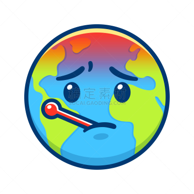 地球形,卡通,温度计,全球变暖,气候,警告标志,热,背景分离,温室气体,温度