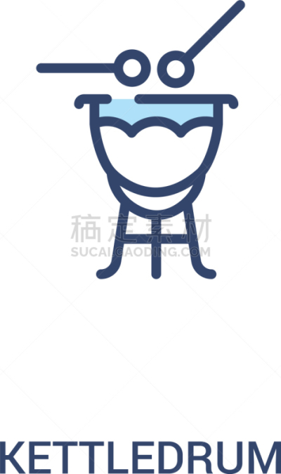 釜状铜鼓,概念,计算机图标,线条,极简构图,数字2,轮廓,白色,管弦乐队,音乐