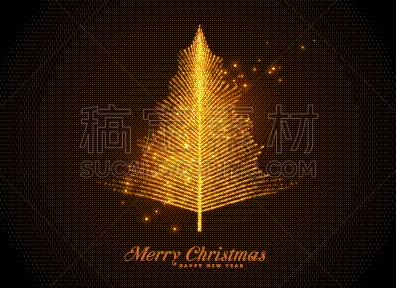 叶子,明亮,背景聚焦,圣诞树,粒子,创造力,事件,请柬,树,问候