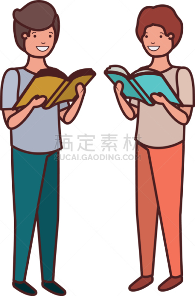 男孩,书,学生,手,世界读书日,书店,儿童,童年,草图,读书