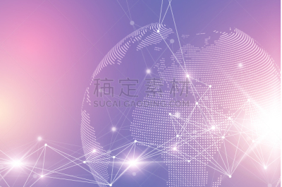 复杂性,抽象,大数据,地球形,插画,深的,数据,主机,复杂,联系